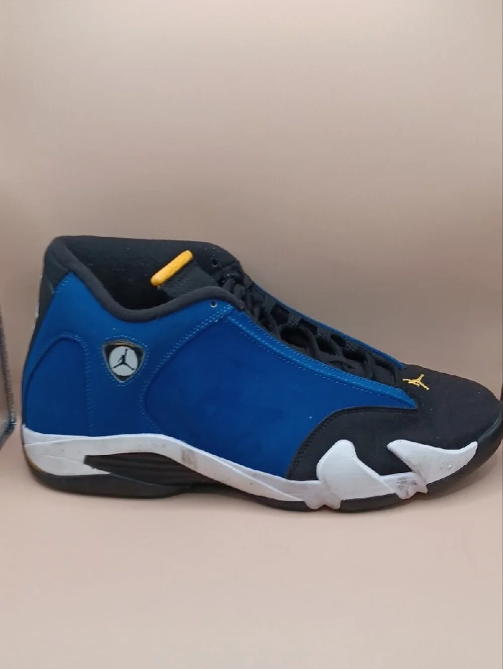 Pre-Owned Air Jordan 14 Retro Laney 2023-Royal Blue/Black/White Men Size 13 US